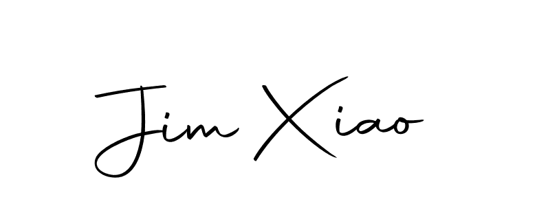 Make a beautiful signature design for name Jim Xiao. With this signature (Autography-DOLnW) style, you can create a handwritten signature for free. Jim Xiao signature style 10 images and pictures png