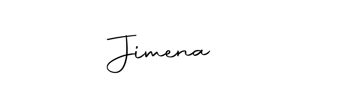 Similarly Autography-DOLnW is the best handwritten signature design. Signature creator online .You can use it as an online autograph creator for name Jimena❤️. Jimena❤️ signature style 10 images and pictures png