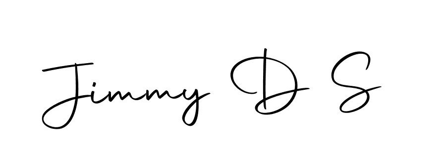 Similarly Autography-DOLnW is the best handwritten signature design. Signature creator online .You can use it as an online autograph creator for name Jimmy D S. Jimmy D S signature style 10 images and pictures png