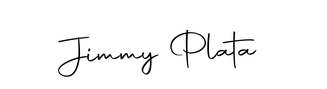 Create a beautiful signature design for name Jimmy Plata. With this signature (Autography-DOLnW) fonts, you can make a handwritten signature for free. Jimmy Plata signature style 10 images and pictures png