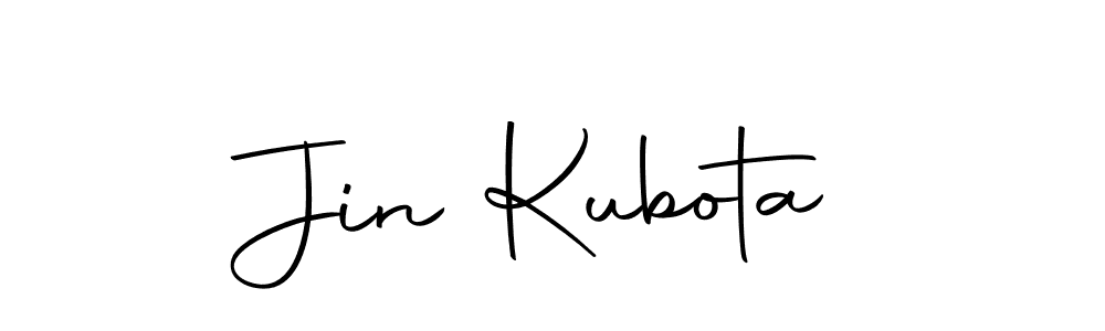 Use a signature maker to create a handwritten signature online. With this signature software, you can design (Autography-DOLnW) your own signature for name Jin Kubota. Jin Kubota signature style 10 images and pictures png