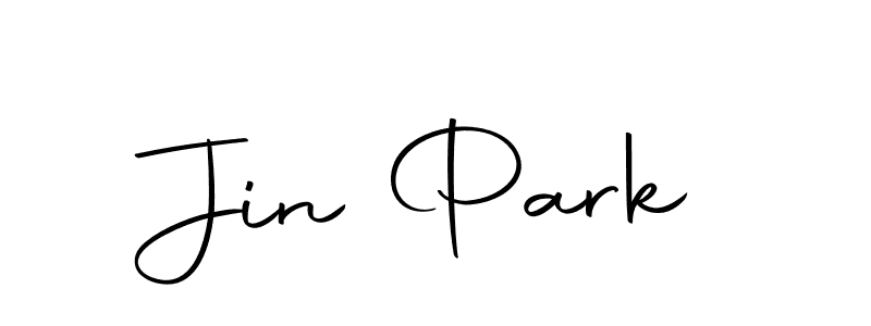 Jin Park stylish signature style. Best Handwritten Sign (Autography-DOLnW) for my name. Handwritten Signature Collection Ideas for my name Jin Park. Jin Park signature style 10 images and pictures png