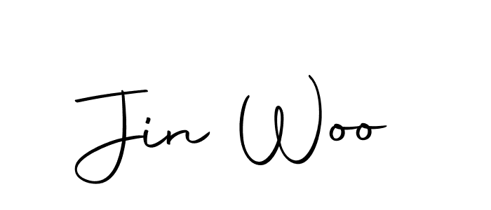 This is the best signature style for the Jin Woo name. Also you like these signature font (Autography-DOLnW). Mix name signature. Jin Woo signature style 10 images and pictures png