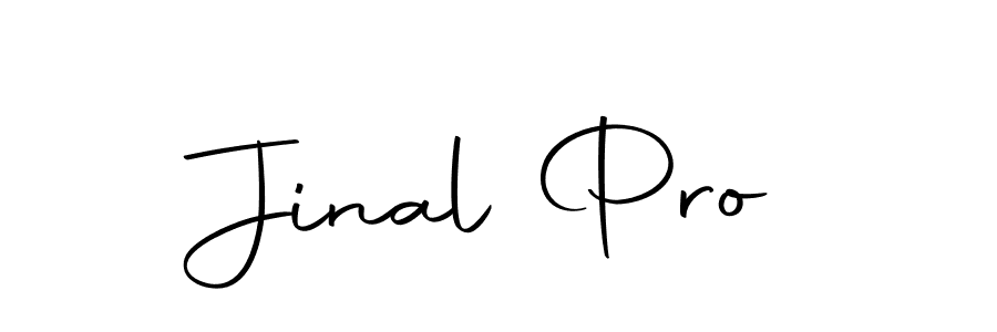 Make a beautiful signature design for name Jinal Pro. With this signature (Autography-DOLnW) style, you can create a handwritten signature for free. Jinal Pro signature style 10 images and pictures png