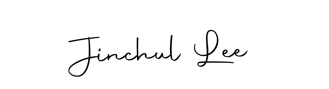 Jinchul Lee stylish signature style. Best Handwritten Sign (Autography-DOLnW) for my name. Handwritten Signature Collection Ideas for my name Jinchul Lee. Jinchul Lee signature style 10 images and pictures png