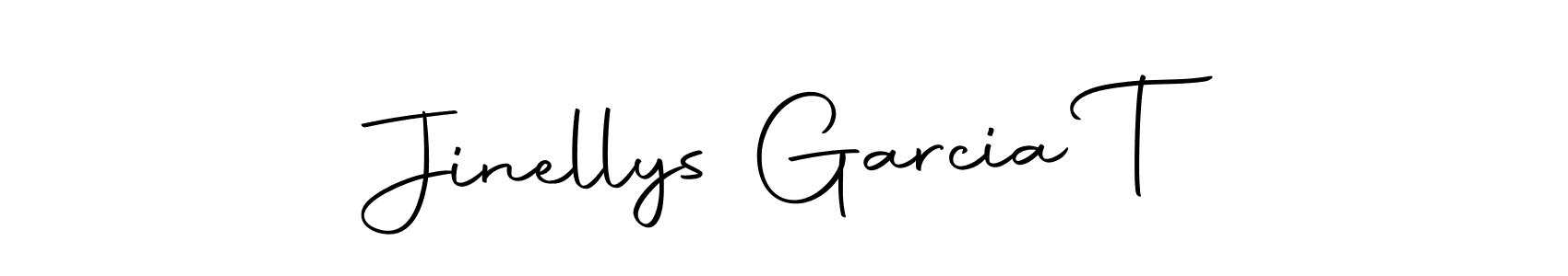 Autography-DOLnW is a professional signature style that is perfect for those who want to add a touch of class to their signature. It is also a great choice for those who want to make their signature more unique. Get Jinellys Garcia T name to fancy signature for free. Jinellys Garcia T signature style 10 images and pictures png