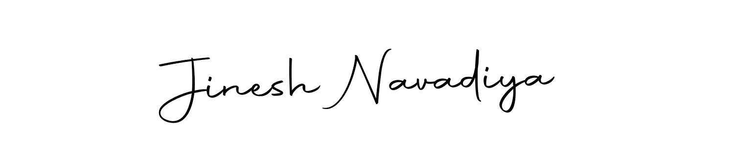 You should practise on your own different ways (Autography-DOLnW) to write your name (Jinesh Navadiya) in signature. don't let someone else do it for you. Jinesh Navadiya signature style 10 images and pictures png