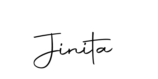 You should practise on your own different ways (Autography-DOLnW) to write your name (Jinita) in signature. don't let someone else do it for you. Jinita signature style 10 images and pictures png