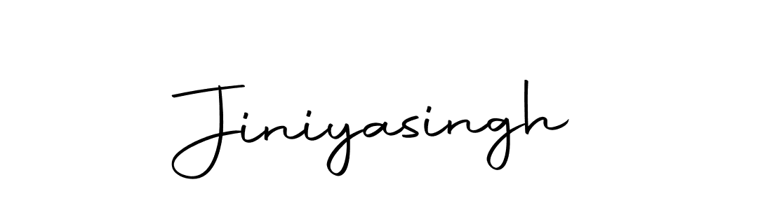 Make a beautiful signature design for name Jiniyasingh. With this signature (Autography-DOLnW) style, you can create a handwritten signature for free. Jiniyasingh signature style 10 images and pictures png