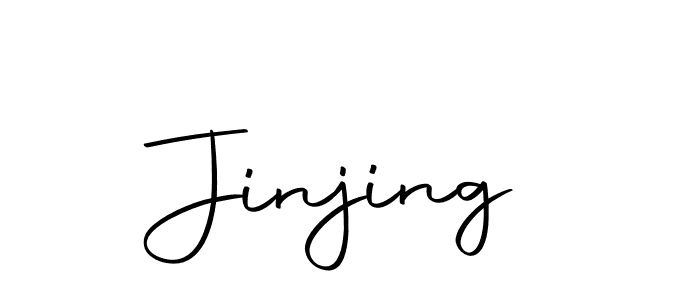 Use a signature maker to create a handwritten signature online. With this signature software, you can design (Autography-DOLnW) your own signature for name Jinjing. Jinjing signature style 10 images and pictures png