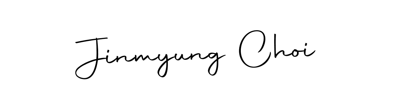 How to make Jinmyung Choi name signature. Use Autography-DOLnW style for creating short signs online. This is the latest handwritten sign. Jinmyung Choi signature style 10 images and pictures png