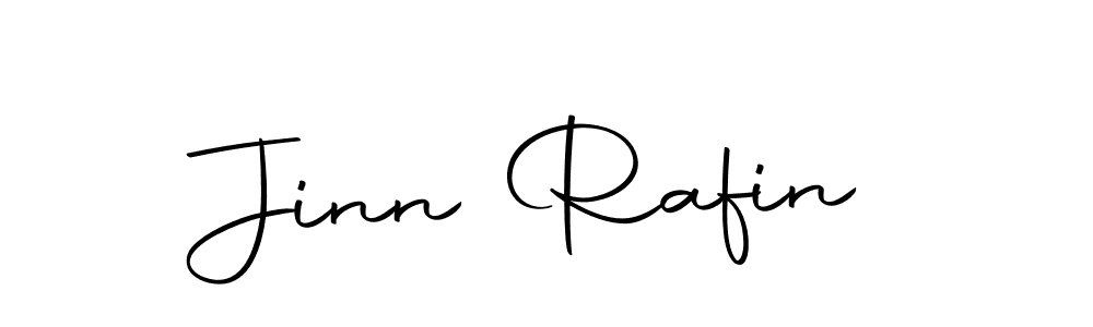 Make a beautiful signature design for name Jinn Rafin. Use this online signature maker to create a handwritten signature for free. Jinn Rafin signature style 10 images and pictures png
