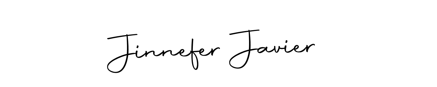How to make Jinnefer Javier signature? Autography-DOLnW is a professional autograph style. Create handwritten signature for Jinnefer Javier name. Jinnefer Javier signature style 10 images and pictures png