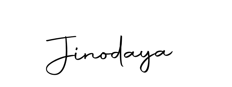 Use a signature maker to create a handwritten signature online. With this signature software, you can design (Autography-DOLnW) your own signature for name Jinodaya. Jinodaya signature style 10 images and pictures png