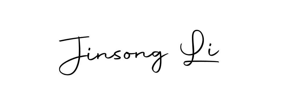 if you are searching for the best signature style for your name Jinsong Li. so please give up your signature search. here we have designed multiple signature styles  using Autography-DOLnW. Jinsong Li signature style 10 images and pictures png