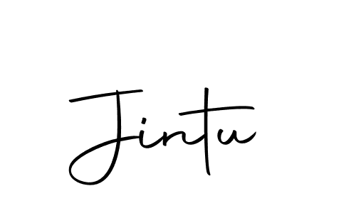 Make a beautiful signature design for name Jintu. With this signature (Autography-DOLnW) style, you can create a handwritten signature for free. Jintu signature style 10 images and pictures png