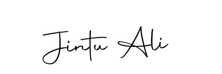 if you are searching for the best signature style for your name Jintu Ali. so please give up your signature search. here we have designed multiple signature styles  using Autography-DOLnW. Jintu Ali signature style 10 images and pictures png