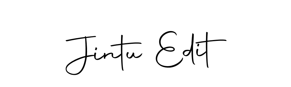 Jintu Edit stylish signature style. Best Handwritten Sign (Autography-DOLnW) for my name. Handwritten Signature Collection Ideas for my name Jintu Edit. Jintu Edit signature style 10 images and pictures png