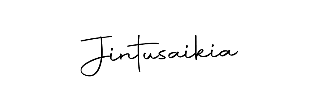 Create a beautiful signature design for name Jintusaikia. With this signature (Autography-DOLnW) fonts, you can make a handwritten signature for free. Jintusaikia signature style 10 images and pictures png