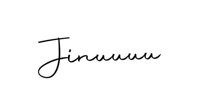 Design your own signature with our free online signature maker. With this signature software, you can create a handwritten (Autography-DOLnW) signature for name Jinuuuu. Jinuuuu signature style 10 images and pictures png
