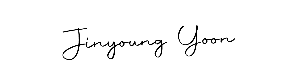 Make a beautiful signature design for name Jinyoung Yoon. Use this online signature maker to create a handwritten signature for free. Jinyoung Yoon signature style 10 images and pictures png