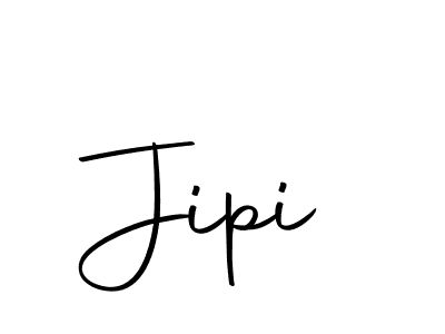 You should practise on your own different ways (Autography-DOLnW) to write your name (Jipi) in signature. don't let someone else do it for you. Jipi signature style 10 images and pictures png