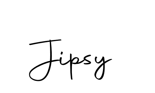 Jipsy stylish signature style. Best Handwritten Sign (Autography-DOLnW) for my name. Handwritten Signature Collection Ideas for my name Jipsy. Jipsy signature style 10 images and pictures png