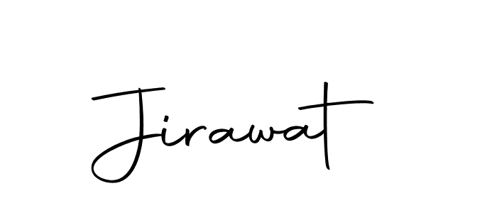 Jirawat stylish signature style. Best Handwritten Sign (Autography-DOLnW) for my name. Handwritten Signature Collection Ideas for my name Jirawat. Jirawat signature style 10 images and pictures png