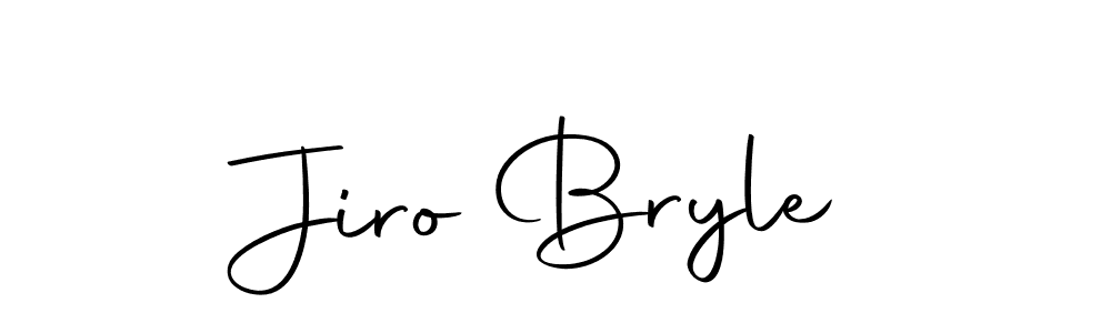 Autography-DOLnW is a professional signature style that is perfect for those who want to add a touch of class to their signature. It is also a great choice for those who want to make their signature more unique. Get Jiro Bryle name to fancy signature for free. Jiro Bryle signature style 10 images and pictures png