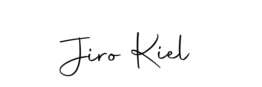 You should practise on your own different ways (Autography-DOLnW) to write your name (Jiro Kiel) in signature. don't let someone else do it for you. Jiro Kiel signature style 10 images and pictures png