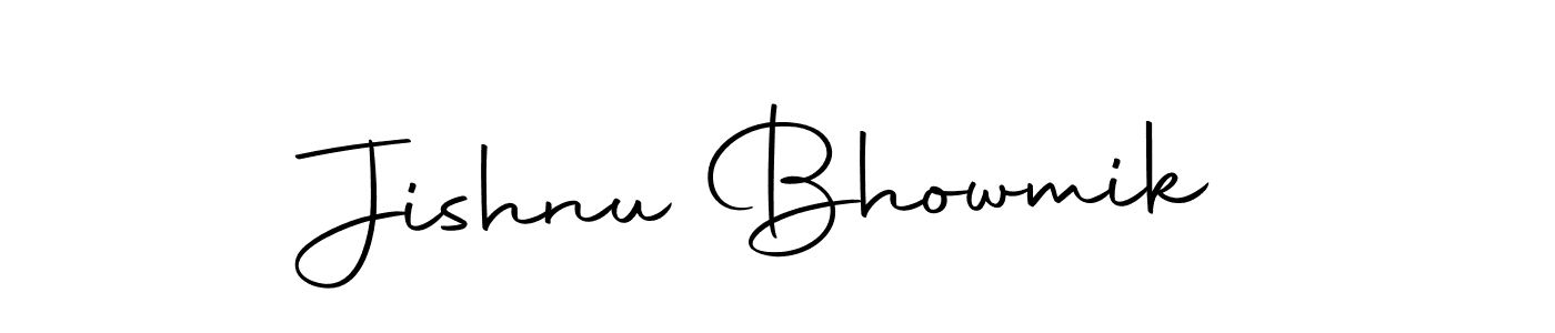 You should practise on your own different ways (Autography-DOLnW) to write your name (Jishnu Bhowmik) in signature. don't let someone else do it for you. Jishnu Bhowmik signature style 10 images and pictures png