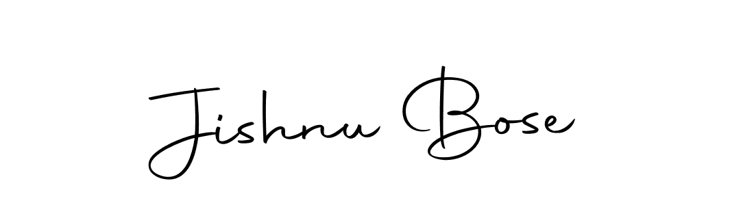 How to make Jishnu Bose signature? Autography-DOLnW is a professional autograph style. Create handwritten signature for Jishnu Bose name. Jishnu Bose signature style 10 images and pictures png