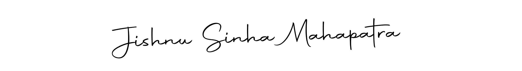 Design your own signature with our free online signature maker. With this signature software, you can create a handwritten (Autography-DOLnW) signature for name Jishnu Sinha Mahapatra. Jishnu Sinha Mahapatra signature style 10 images and pictures png