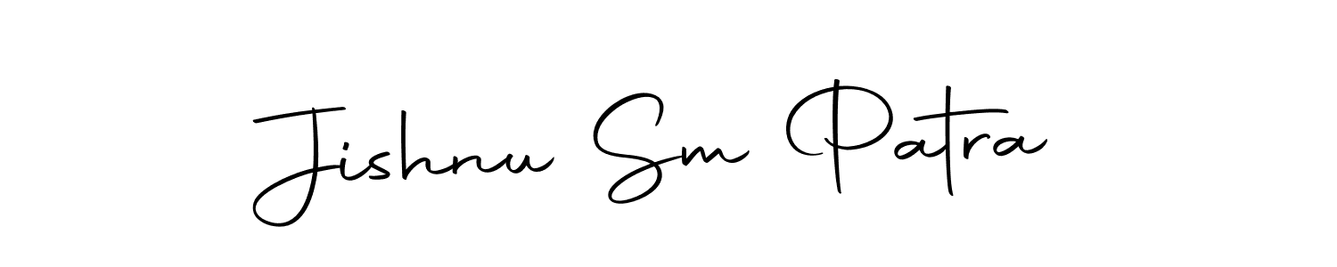 Use a signature maker to create a handwritten signature online. With this signature software, you can design (Autography-DOLnW) your own signature for name Jishnu Sm Patra. Jishnu Sm Patra signature style 10 images and pictures png