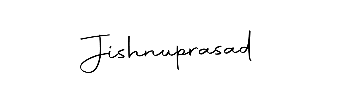 Design your own signature with our free online signature maker. With this signature software, you can create a handwritten (Autography-DOLnW) signature for name Jishnuprasad. Jishnuprasad signature style 10 images and pictures png