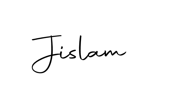 The best way (Autography-DOLnW) to make a short signature is to pick only two or three words in your name. The name Jislam include a total of six letters. For converting this name. Jislam signature style 10 images and pictures png