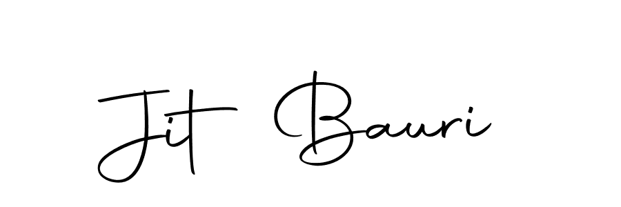 Similarly Autography-DOLnW is the best handwritten signature design. Signature creator online .You can use it as an online autograph creator for name Jit Bauri. Jit Bauri signature style 10 images and pictures png