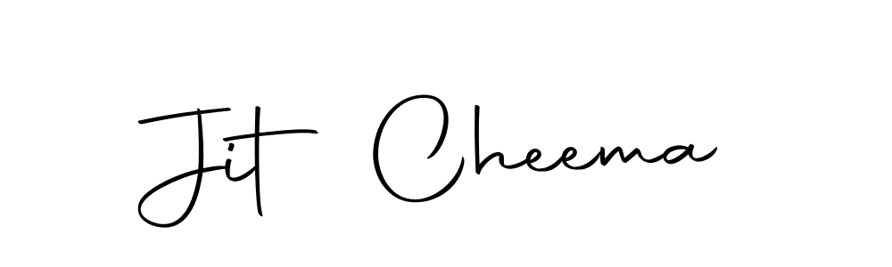 Make a beautiful signature design for name Jit Cheema. Use this online signature maker to create a handwritten signature for free. Jit Cheema signature style 10 images and pictures png