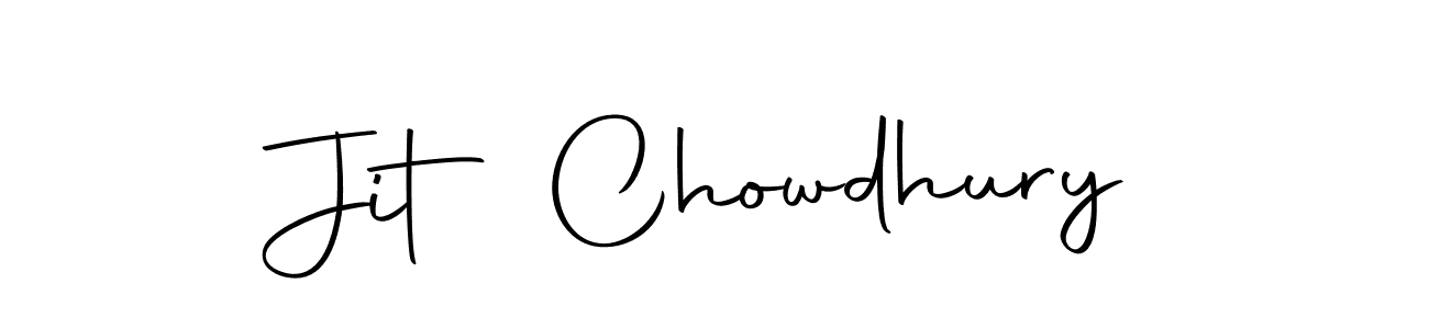 Create a beautiful signature design for name Jit Chowdhury. With this signature (Autography-DOLnW) fonts, you can make a handwritten signature for free. Jit Chowdhury signature style 10 images and pictures png