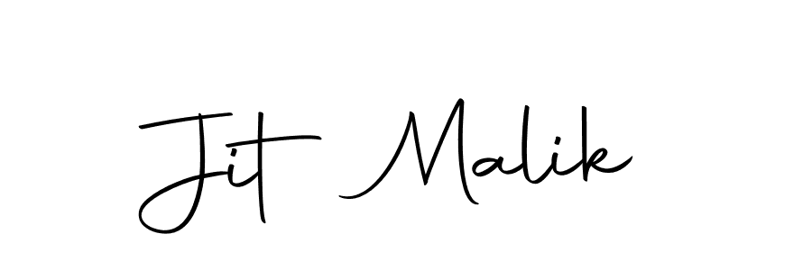 Create a beautiful signature design for name Jit Malik. With this signature (Autography-DOLnW) fonts, you can make a handwritten signature for free. Jit Malik signature style 10 images and pictures png