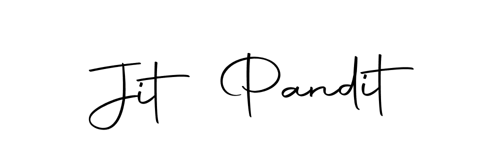 Also we have Jit Pandit name is the best signature style. Create professional handwritten signature collection using Autography-DOLnW autograph style. Jit Pandit signature style 10 images and pictures png