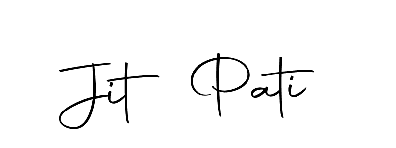 Use a signature maker to create a handwritten signature online. With this signature software, you can design (Autography-DOLnW) your own signature for name Jit Pati. Jit Pati signature style 10 images and pictures png