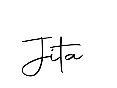 Jita stylish signature style. Best Handwritten Sign (Autography-DOLnW) for my name. Handwritten Signature Collection Ideas for my name Jita. Jita signature style 10 images and pictures png