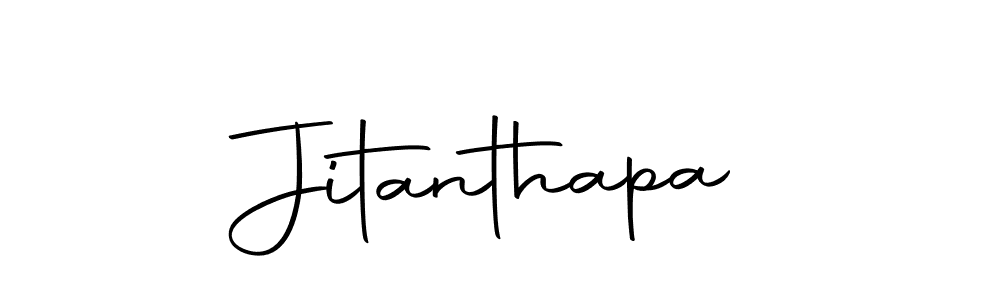 Make a beautiful signature design for name Jitanthapa. With this signature (Autography-DOLnW) style, you can create a handwritten signature for free. Jitanthapa signature style 10 images and pictures png