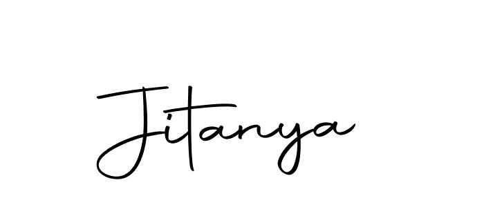 Also we have Jitanya name is the best signature style. Create professional handwritten signature collection using Autography-DOLnW autograph style. Jitanya signature style 10 images and pictures png