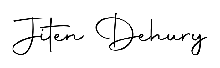 Designed for modern professionals: Jiten Dehury name signature crafted with Autography-DOLnW script. Ready for digital PDF workflows. Jiten Dehury signature style 10 images and pictures png