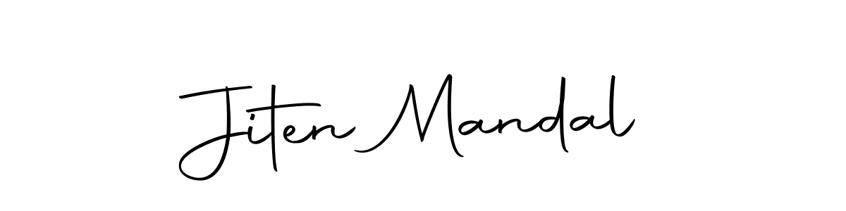Make a beautiful signature design for name Jiten Mandal. With this signature (Autography-DOLnW) style, you can create a handwritten signature for free. Jiten Mandal signature style 10 images and pictures png