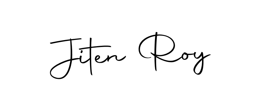 Use a signature maker to create a handwritten signature online. With this signature software, you can design (Autography-DOLnW) your own signature for name Jiten Roy. Jiten Roy signature style 10 images and pictures png