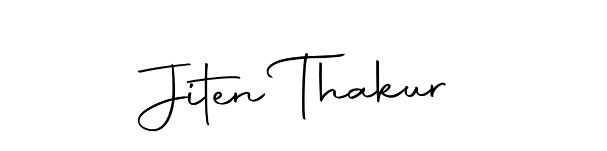 The best way (Autography-DOLnW) to make a short signature is to pick only two or three words in your name. The name Jiten Thakur include a total of six letters. For converting this name. Jiten Thakur signature style 10 images and pictures png