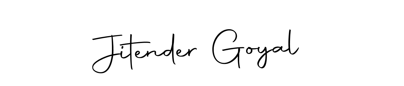 Make a beautiful signature design for name Jitender Goyal. Use this online signature maker to create a handwritten signature for free. Jitender Goyal signature style 10 images and pictures png
